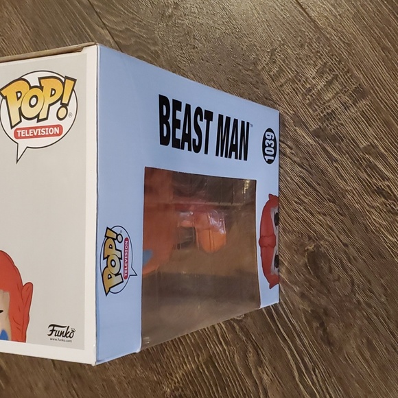 Masters Of The Universe Funko Pop #1039 BEAST MAN 10" 2020 Fall Convention - Picture 4 of 9